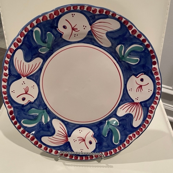 Vietri Campagna Pesce Service Plate/Charger